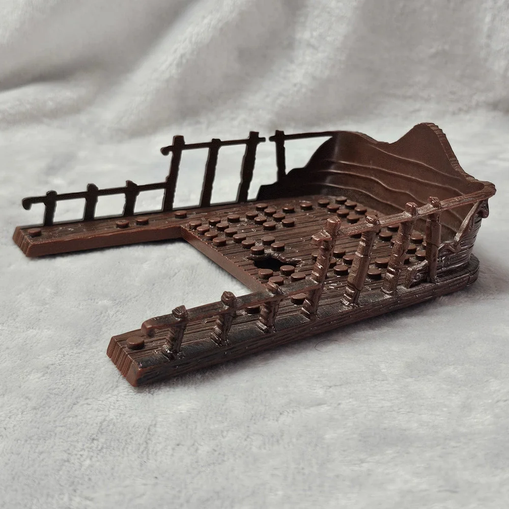 Mega Bloks Pyrates Stormstalker 3620 Stern Deck Transom Nameplate AS0362015